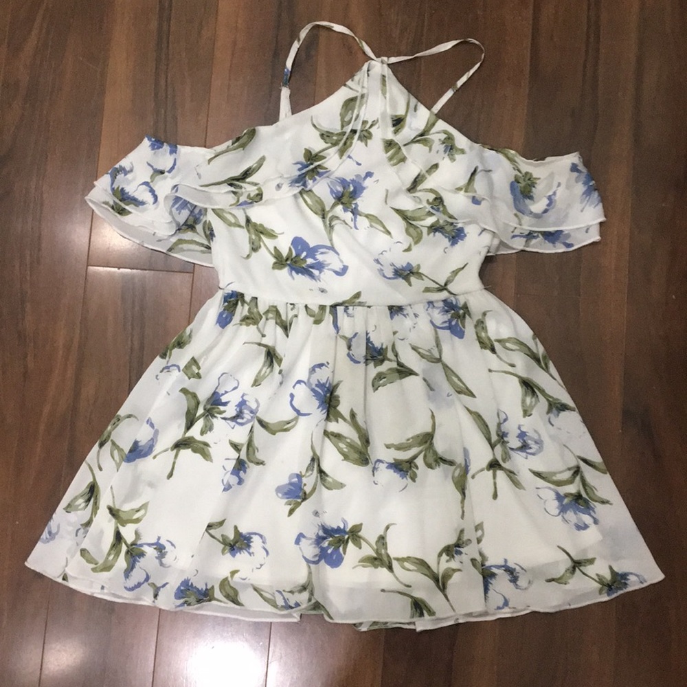Cold shoulder dress